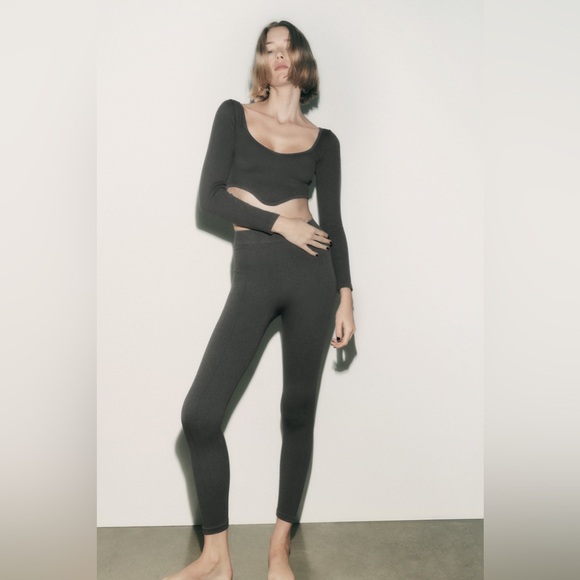 Zara ribbed seamless set - Picture 1 of 7